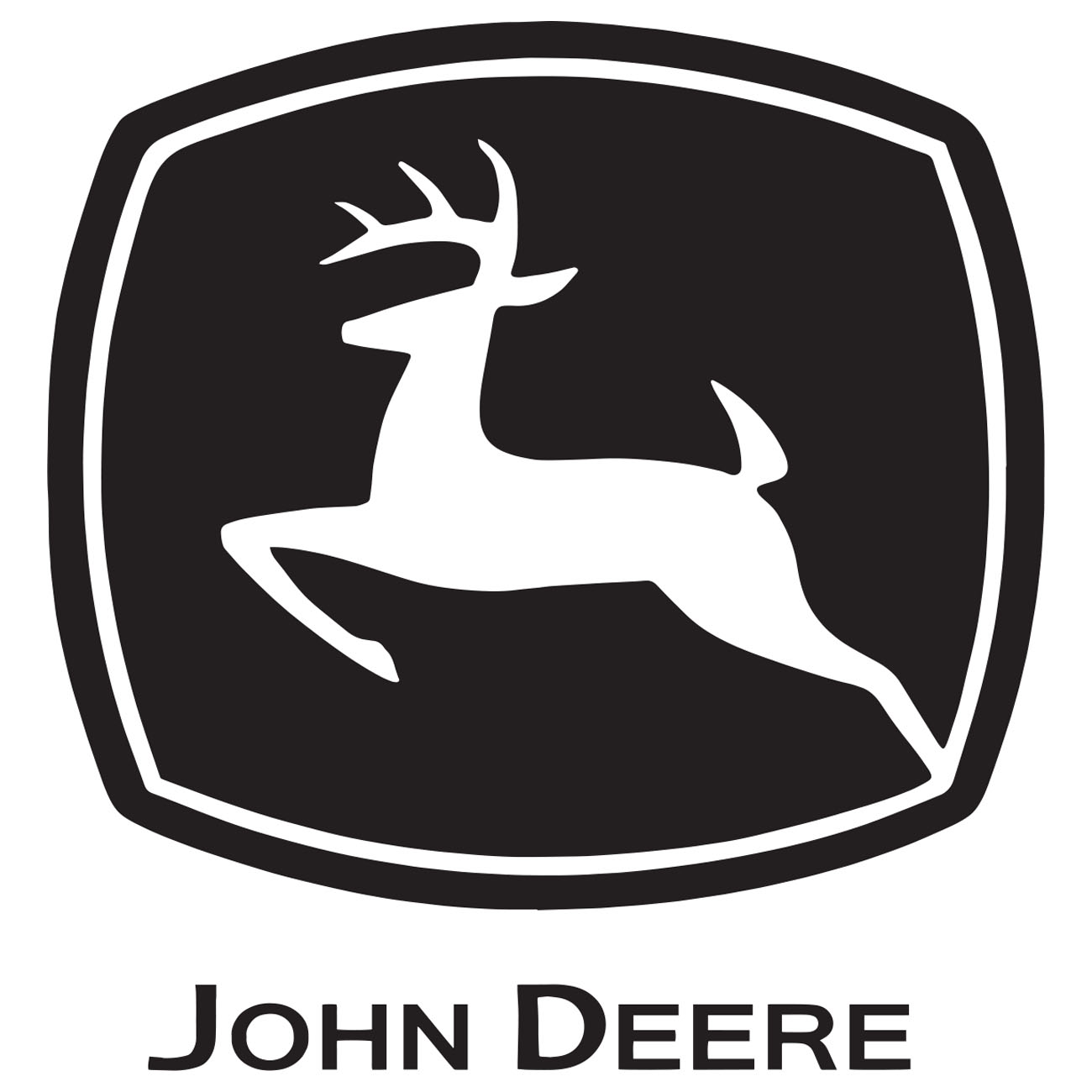 John Deere Logo Vis Alle Stickers FolieGejl Dk