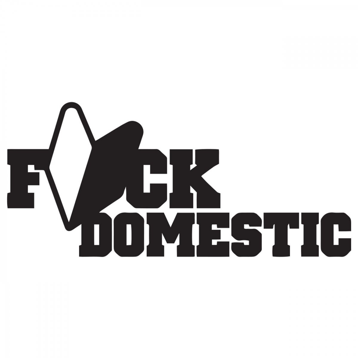 Fuck Domestic Jdm Vis Alle Stickers Foliegejl Dk