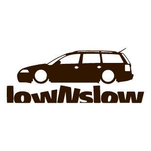 Low N Slow Passat B5 Vis Alle Stickers FolieGejl Dk