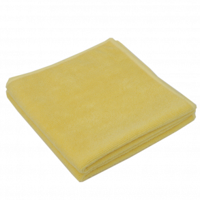 Microfiberklud - Gul - 40x40cm
