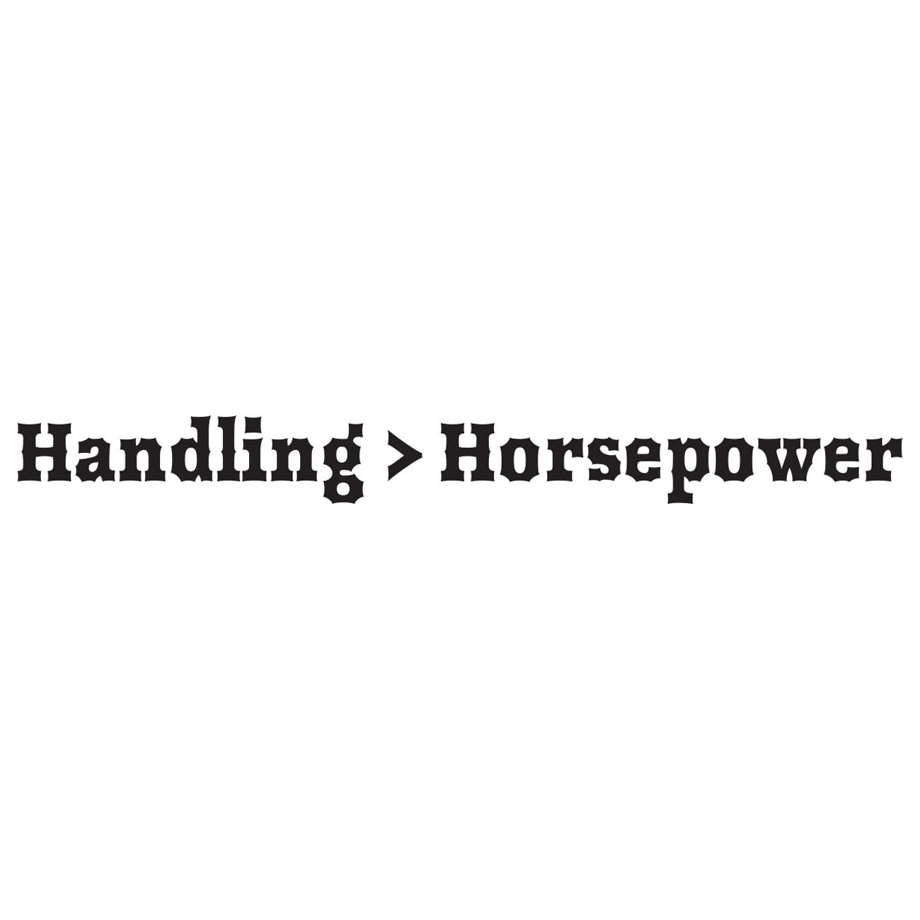 Handling over horsepower 2