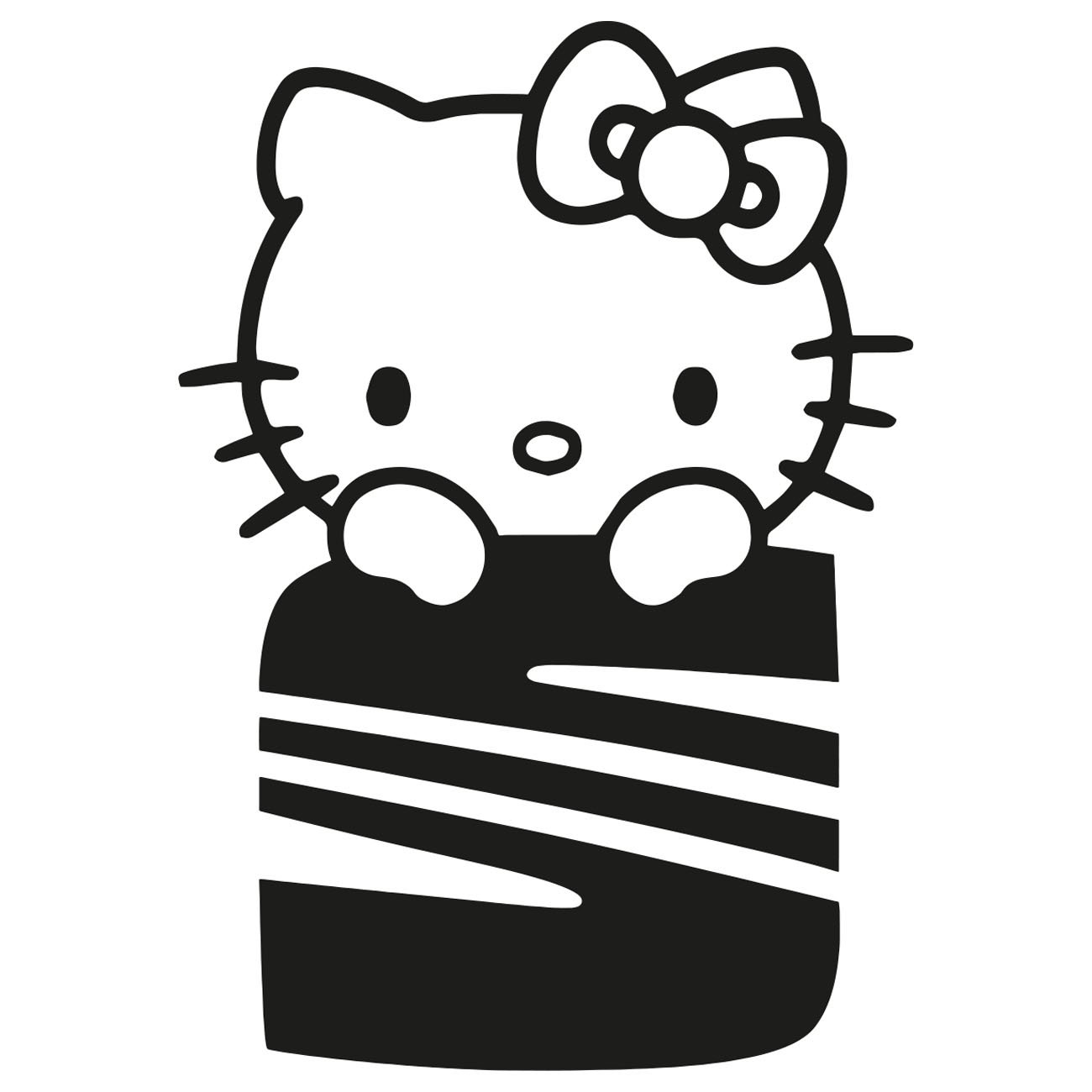 Hello kitty - Seat logo