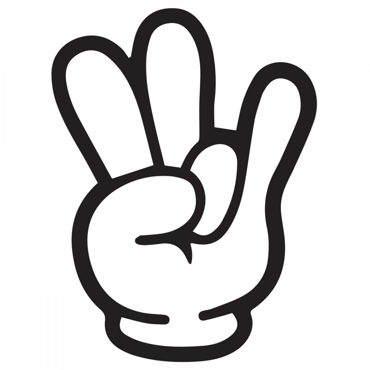 Handsign - Vis alle stickers - FolieGejl.dk