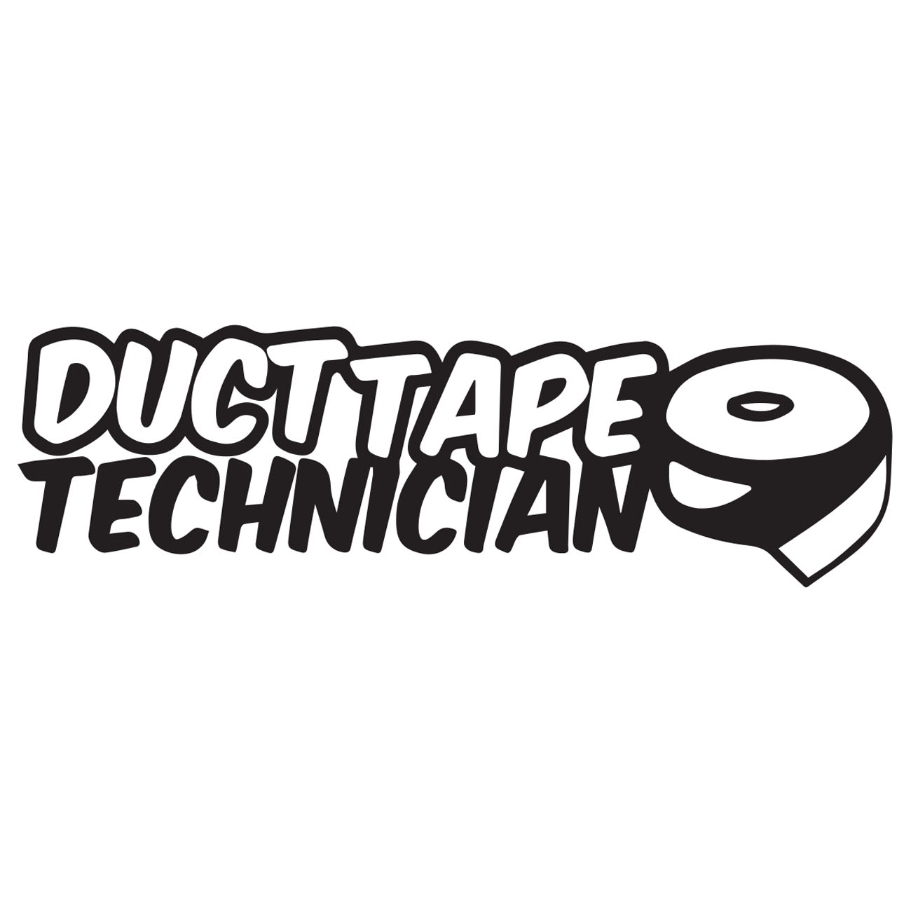 Ducktape Technician Vis Alle Stickers Foliegejl Dk