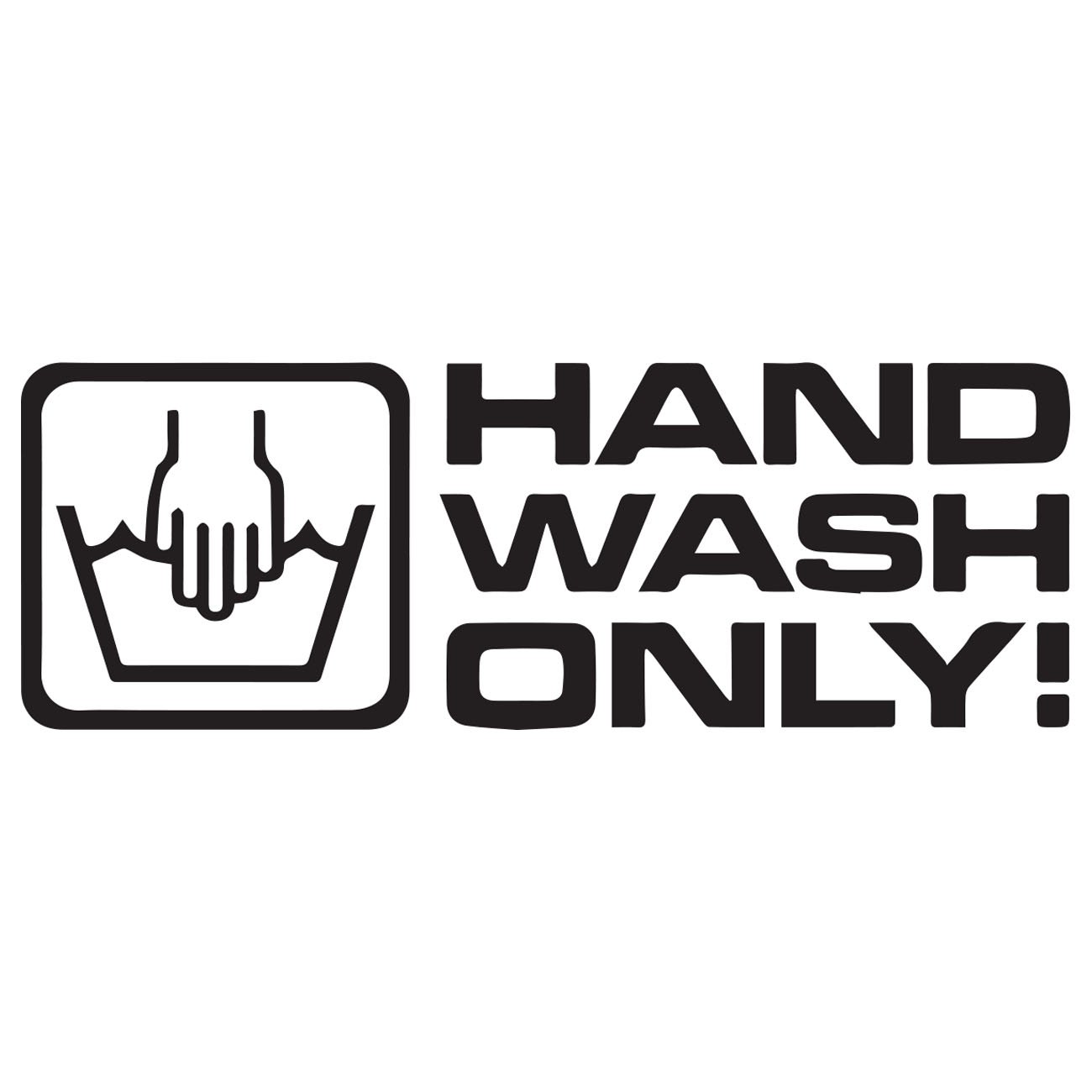 Hand wash only 1