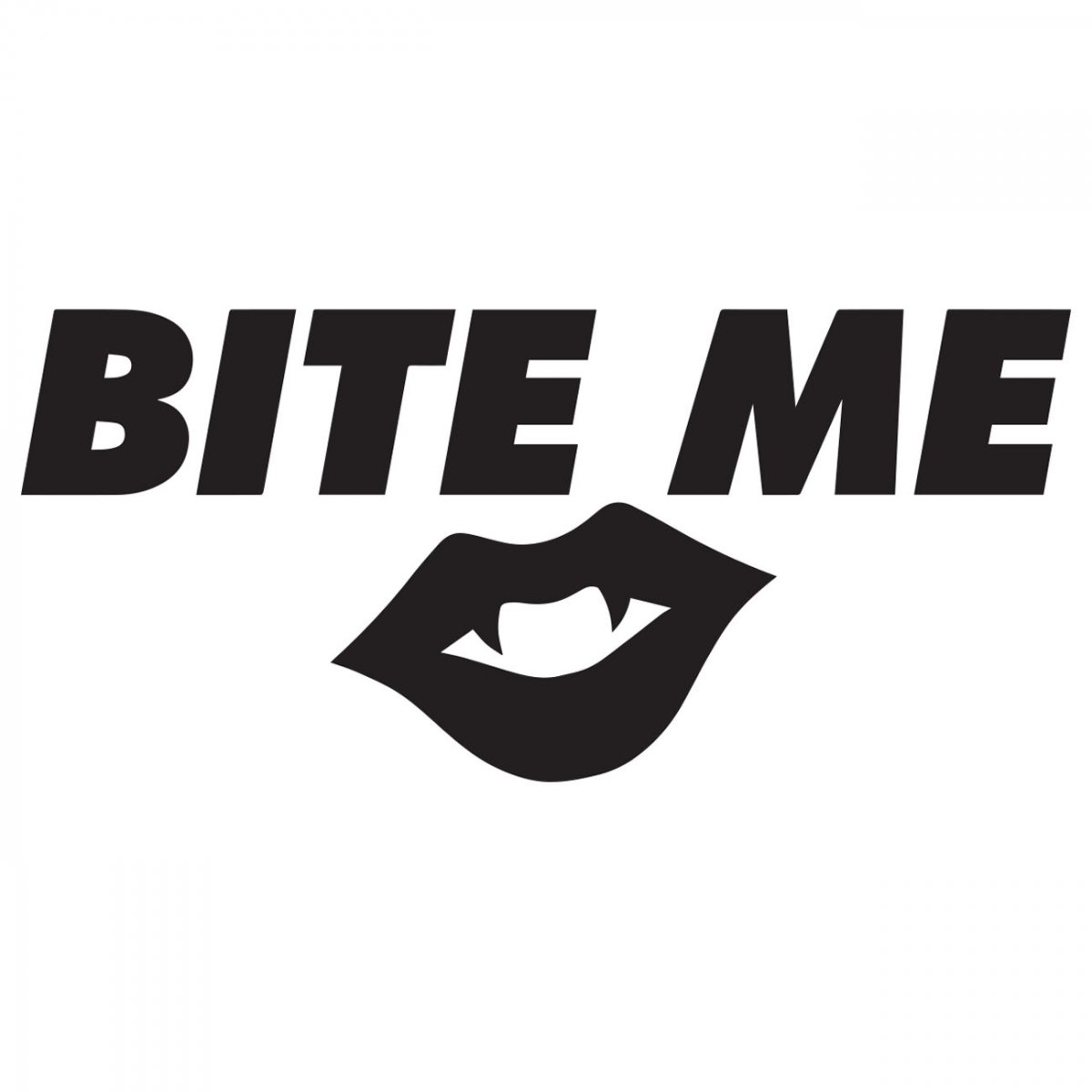 Bite me. Bite me стикер. Sticker bite me. Bite Sticker.