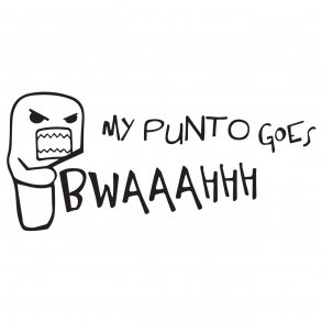 My Punto goes bwaaahhh