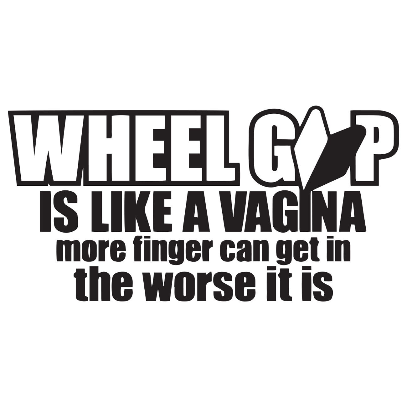 Wheelgap is like a vagina 2
