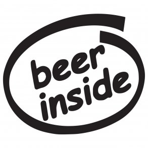 Beer inside