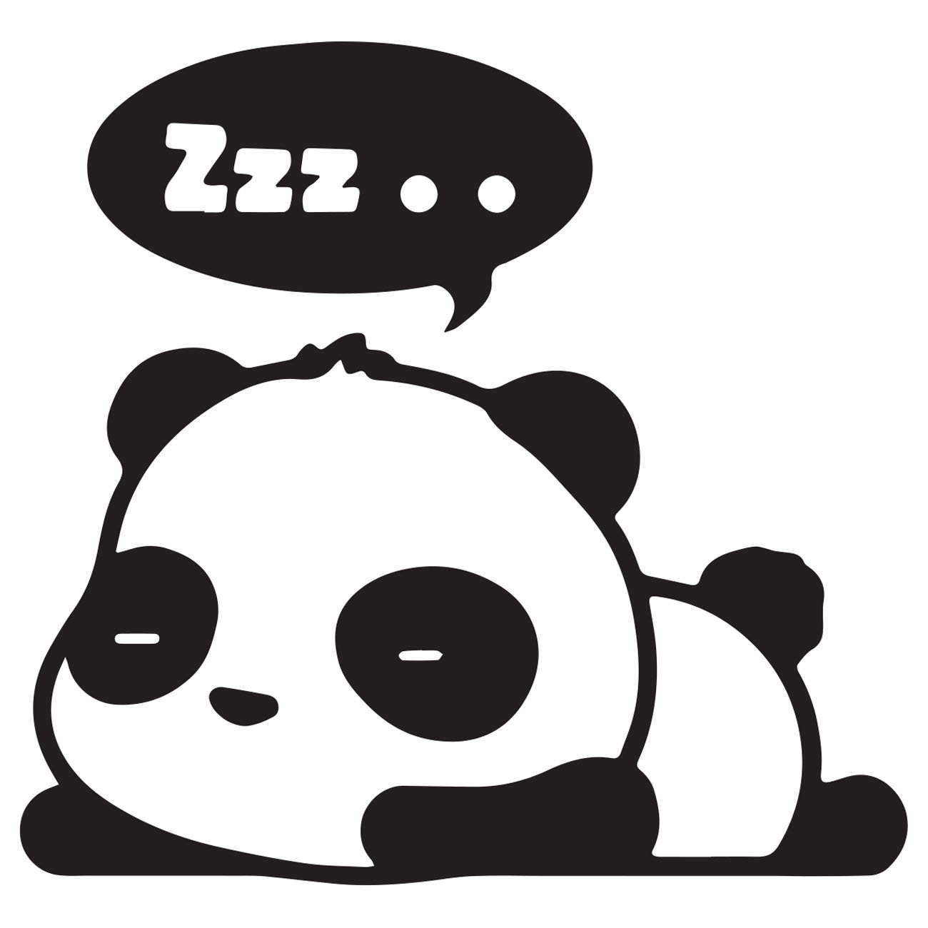 Sleepy panda 2