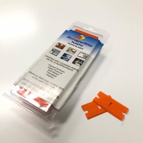 Gripper Polycarbonat barberblade - 100 stk