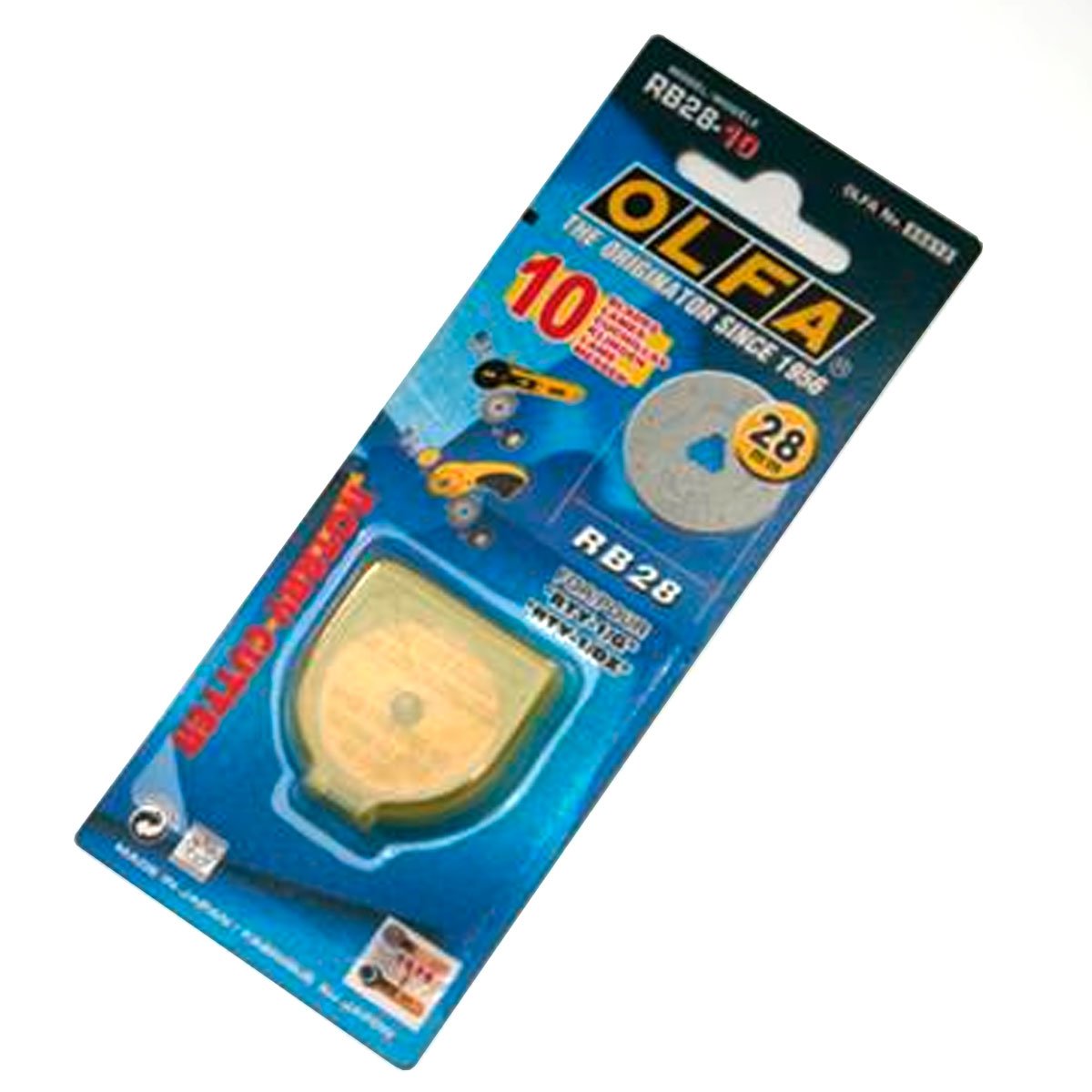 Olfa klinger til rulleskrer 28mm - 2 stk.