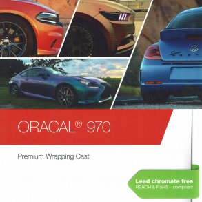 Oracal 970RA - Carwrap folie