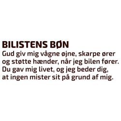 Bilistens bøn