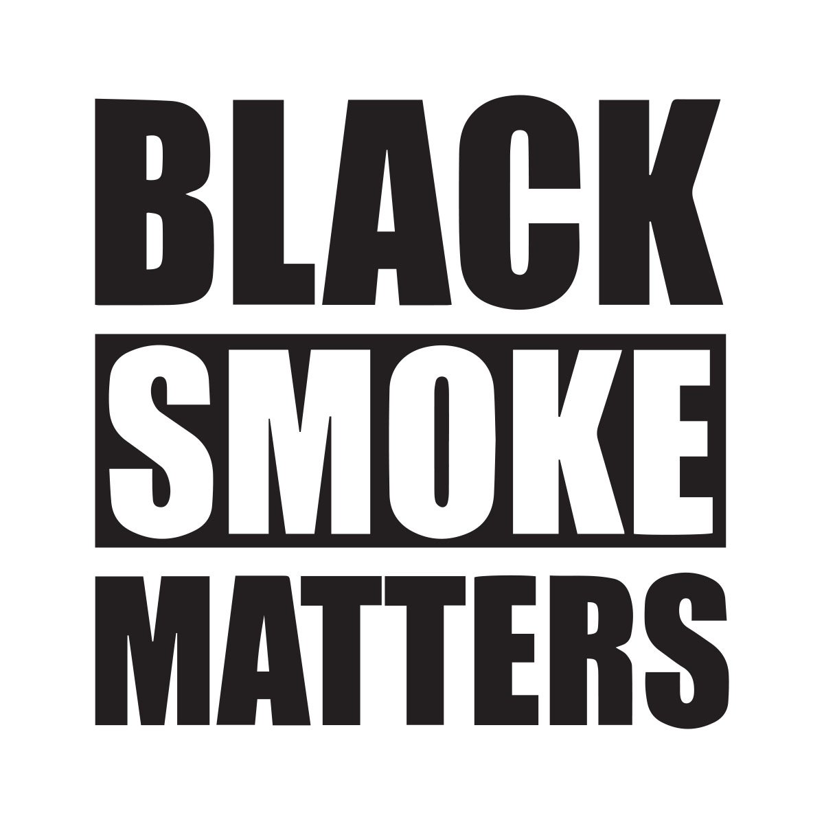 black smoke matters