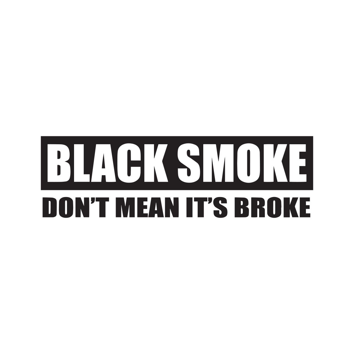 black smoke