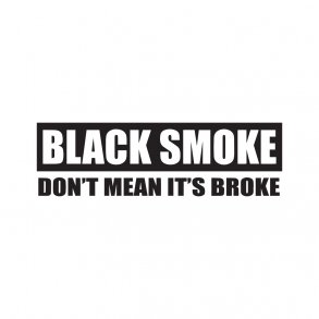 black smoke