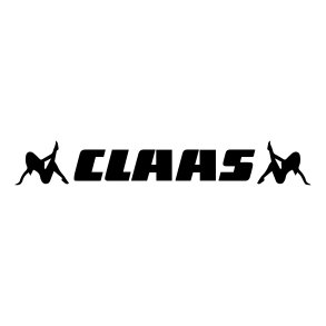 Claas logo with girls