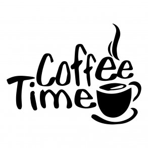Coffee time - Wallsticker