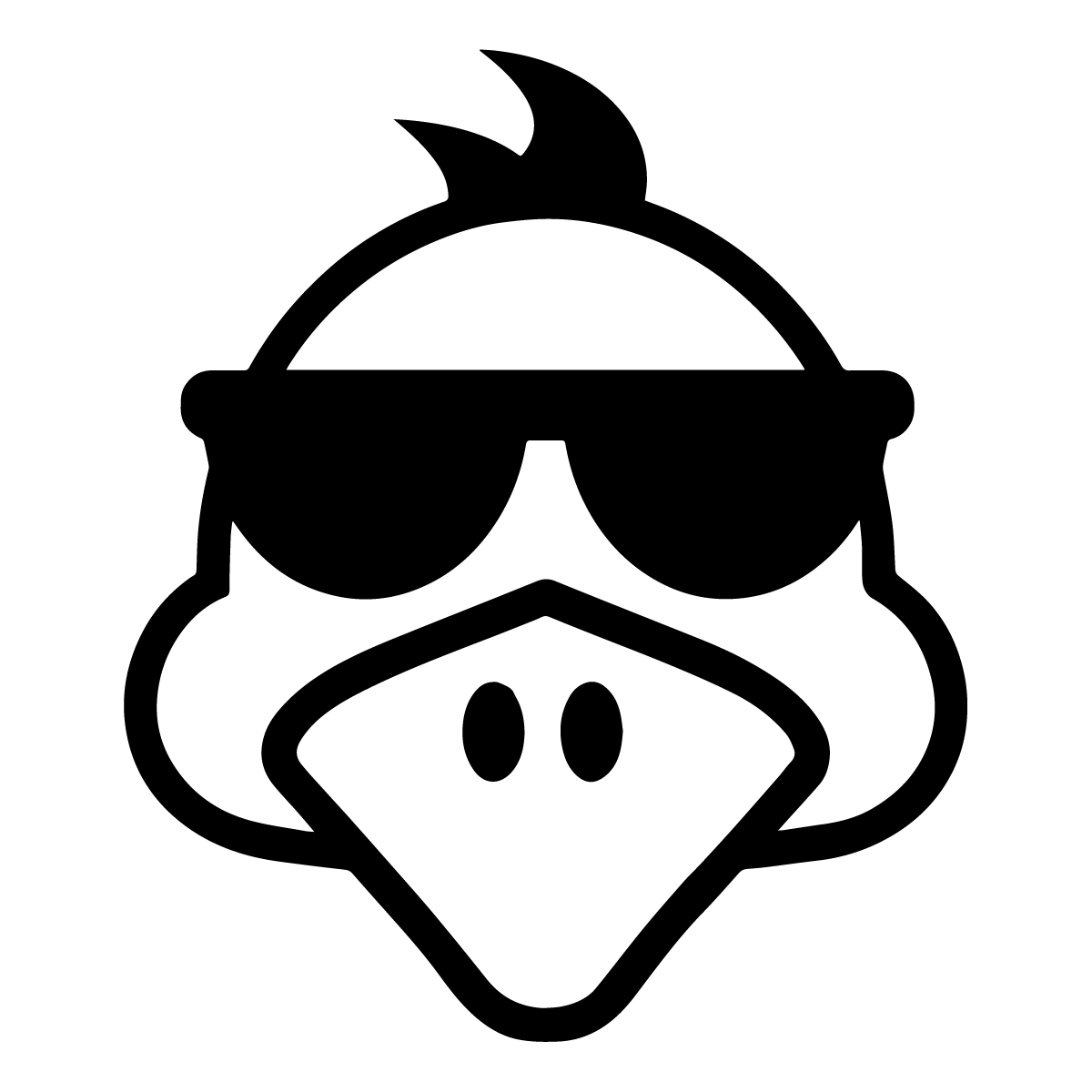 Duck With Sunglasses