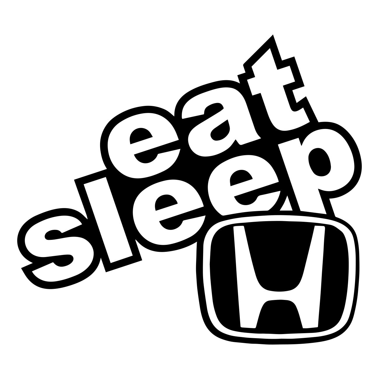 eat sleep honda