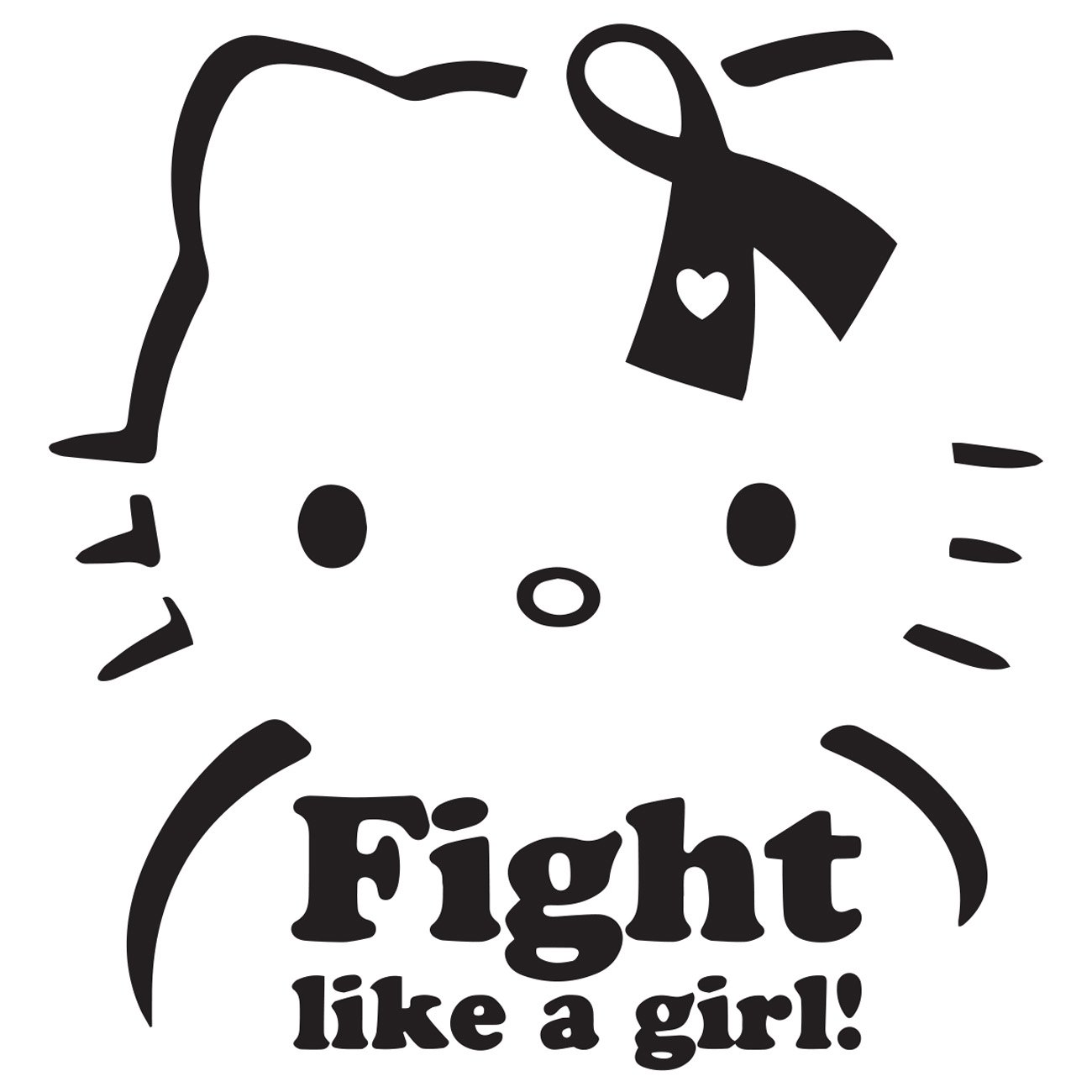 Fight like a girl kitty