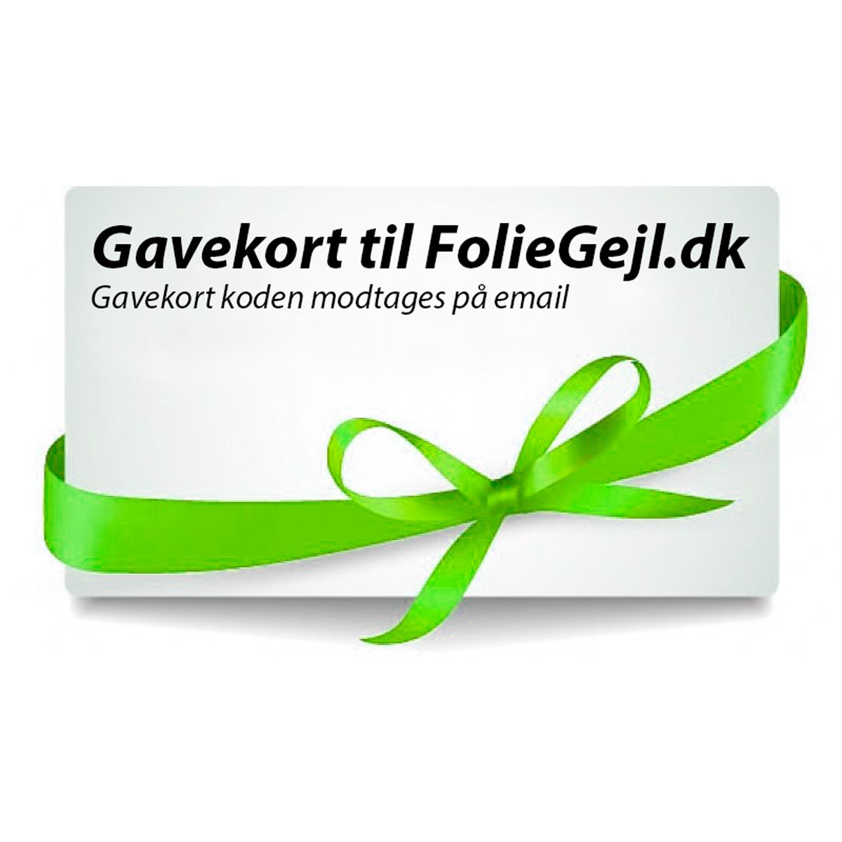 Gavekort - Elektronisk