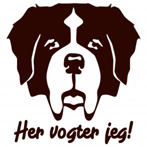 Her vogter jeg sankt bernard