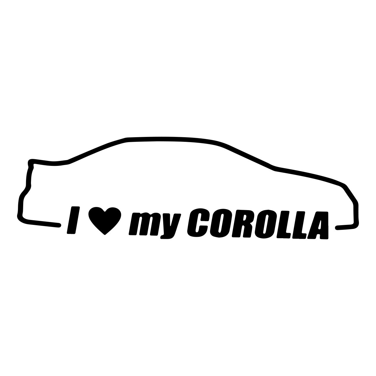 i love my corolla