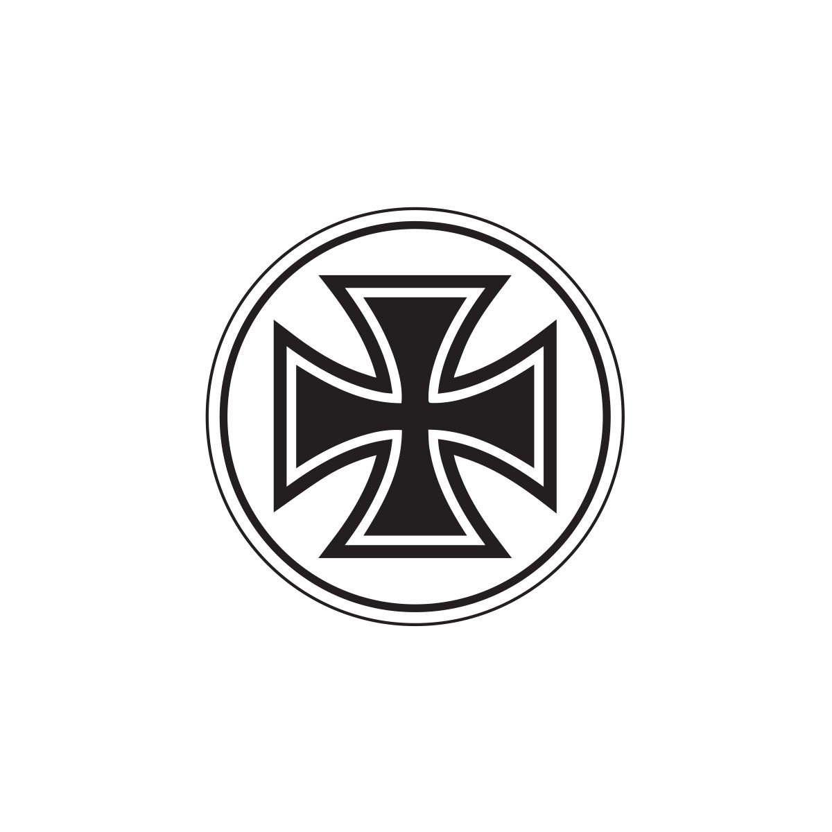 Malteser Kors - Centerkapsel folie