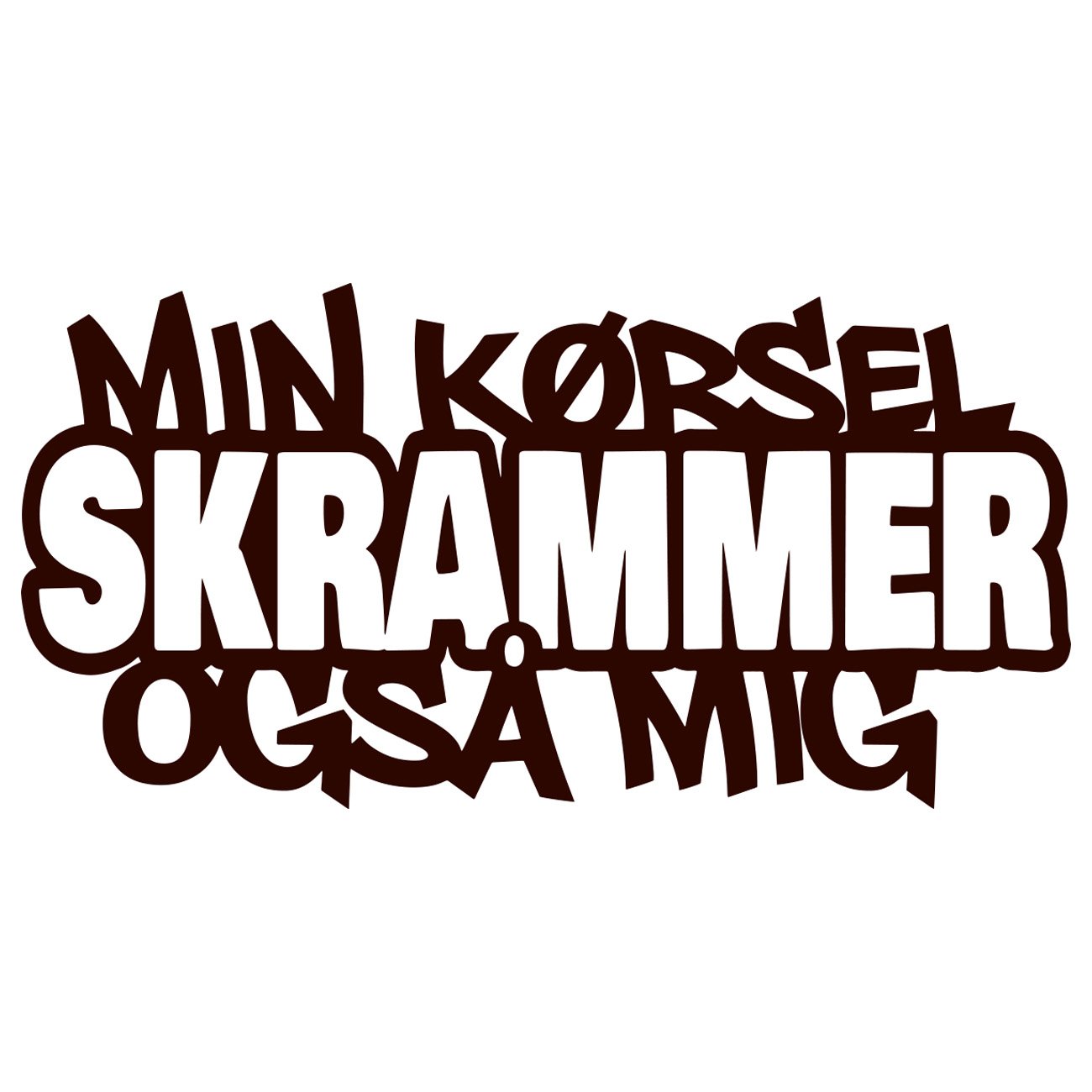 Min Koersel Skrammer Ogsaa Mig