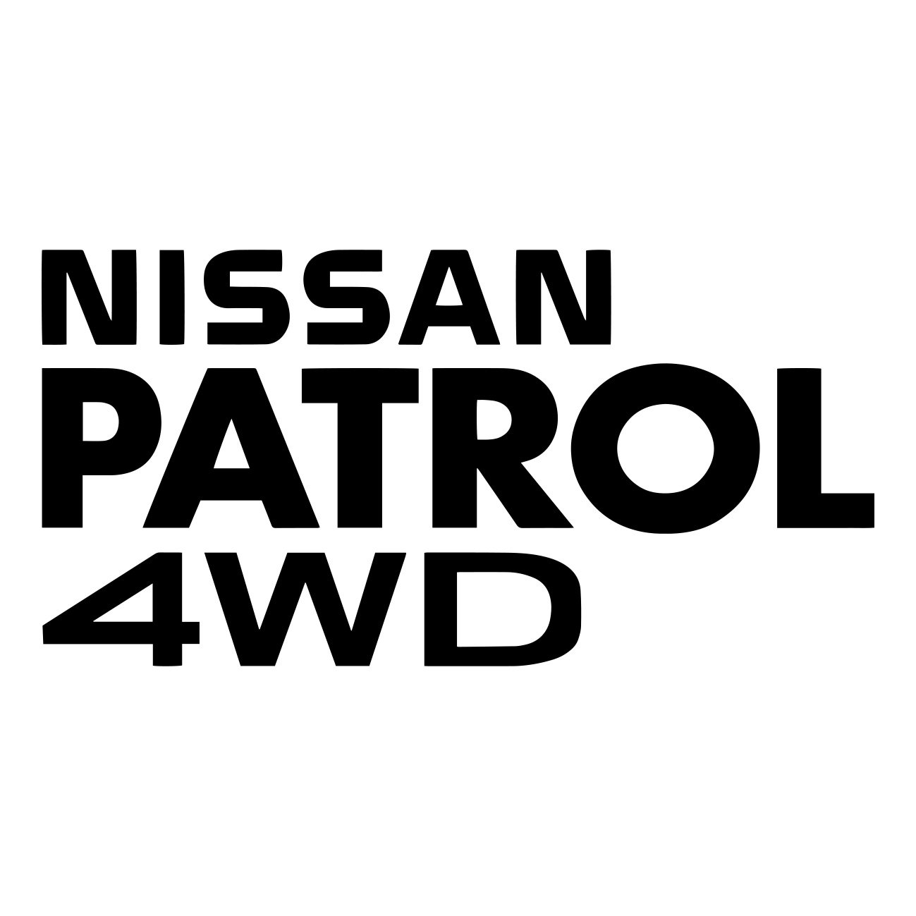 nissan patrol 4wd