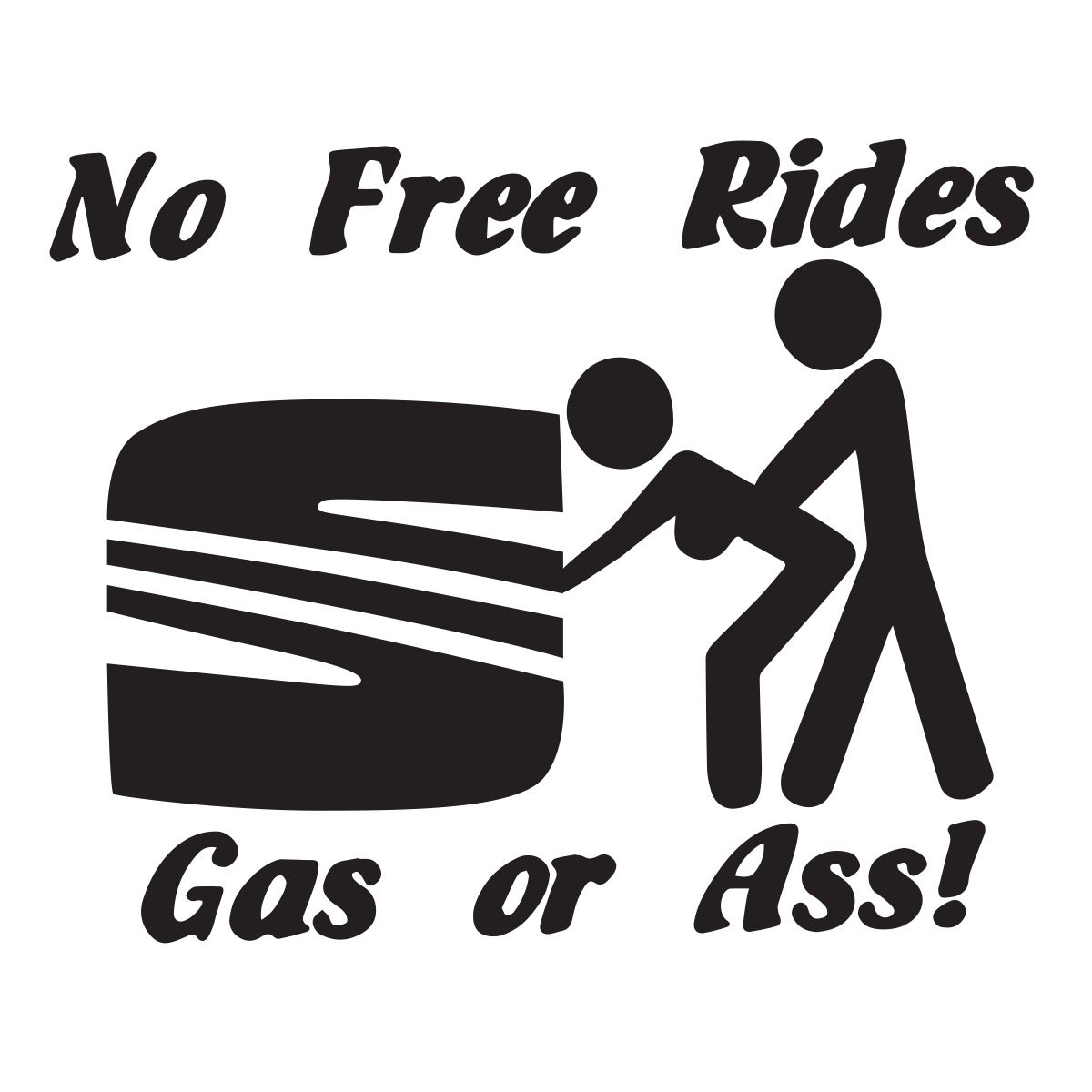 no free rides - seat