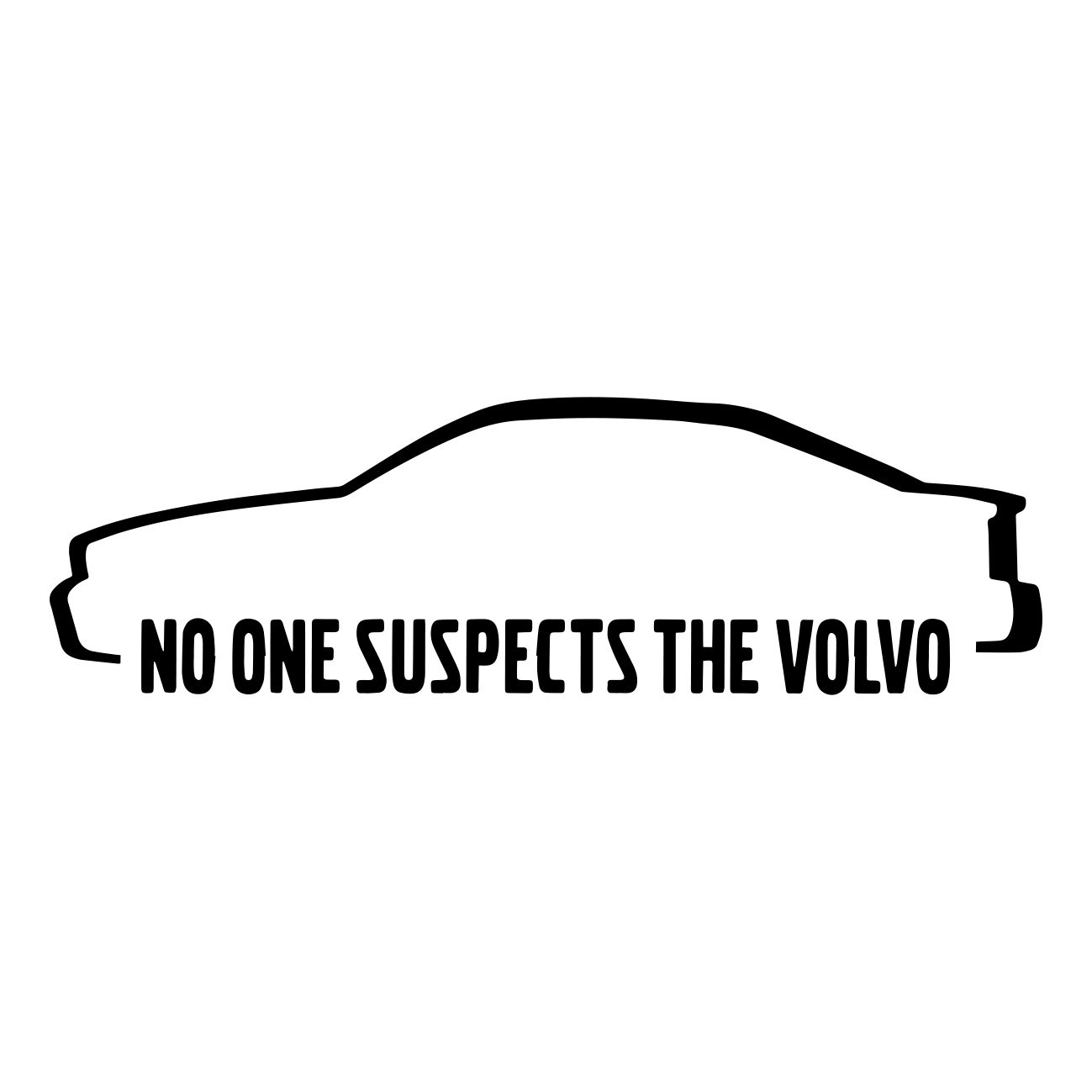 no one suspects the volvo