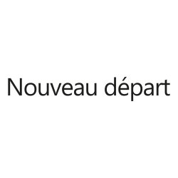 nouveau depart