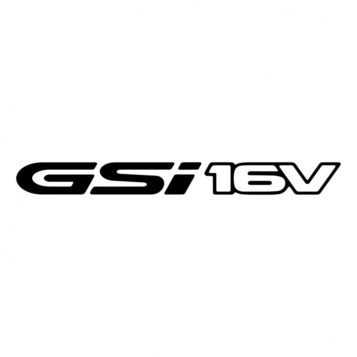 opel gsi 16v - Vis alle stickers - FolieGejl.dk