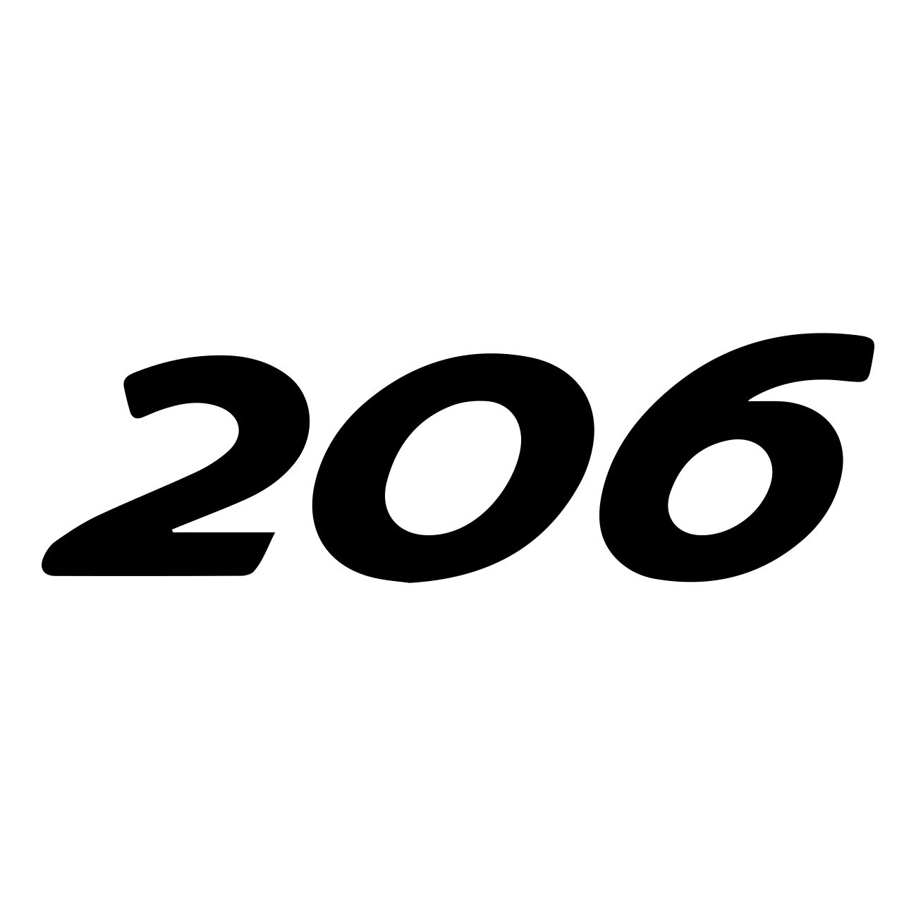 peugeot 206 logo