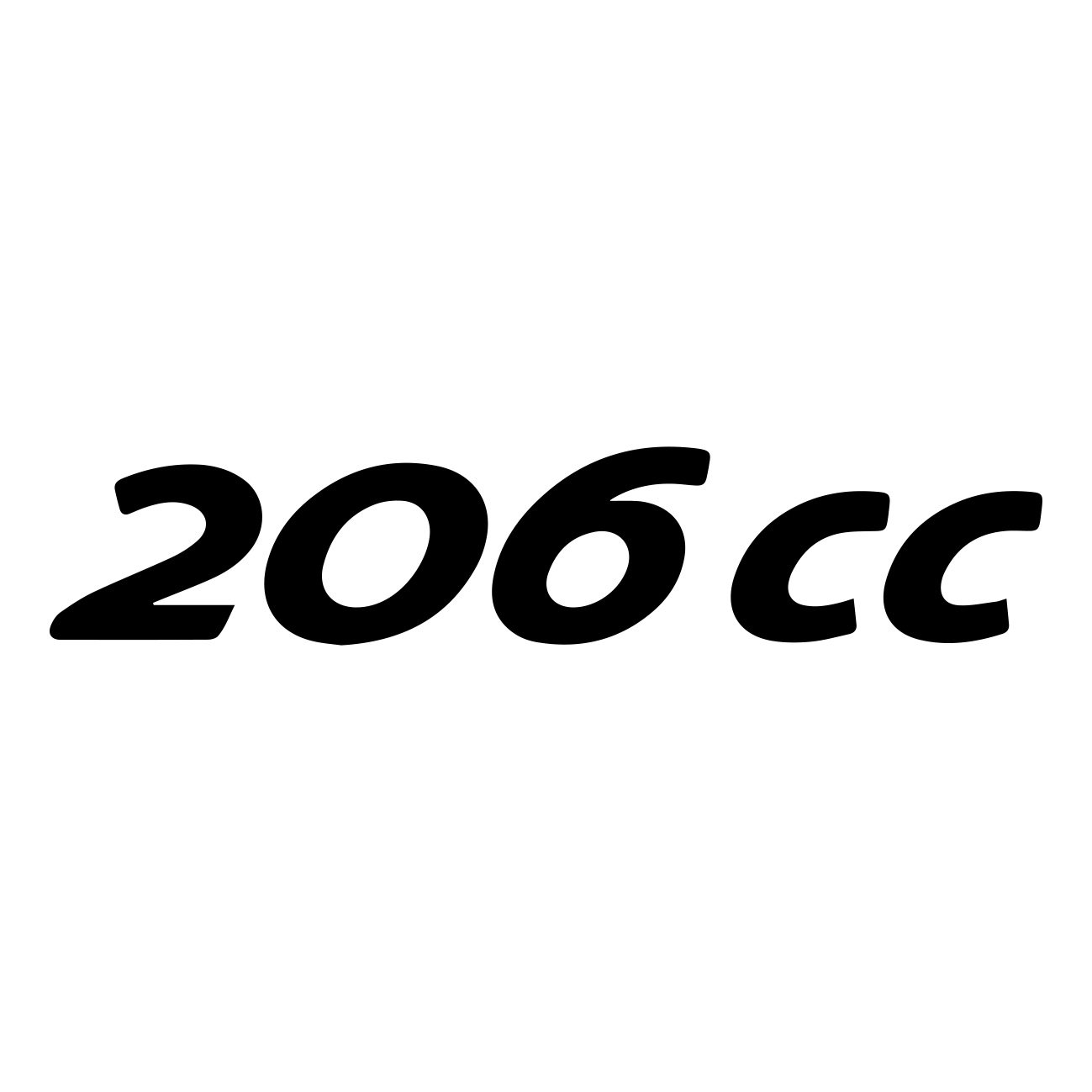 peugeot 206cc logo