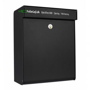 Postkasse tekst - 1 linje