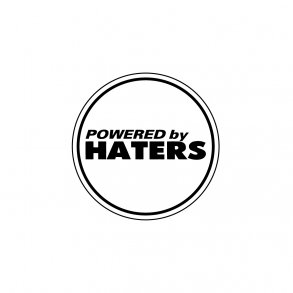 Powered by Haters - Centerkapsel folie