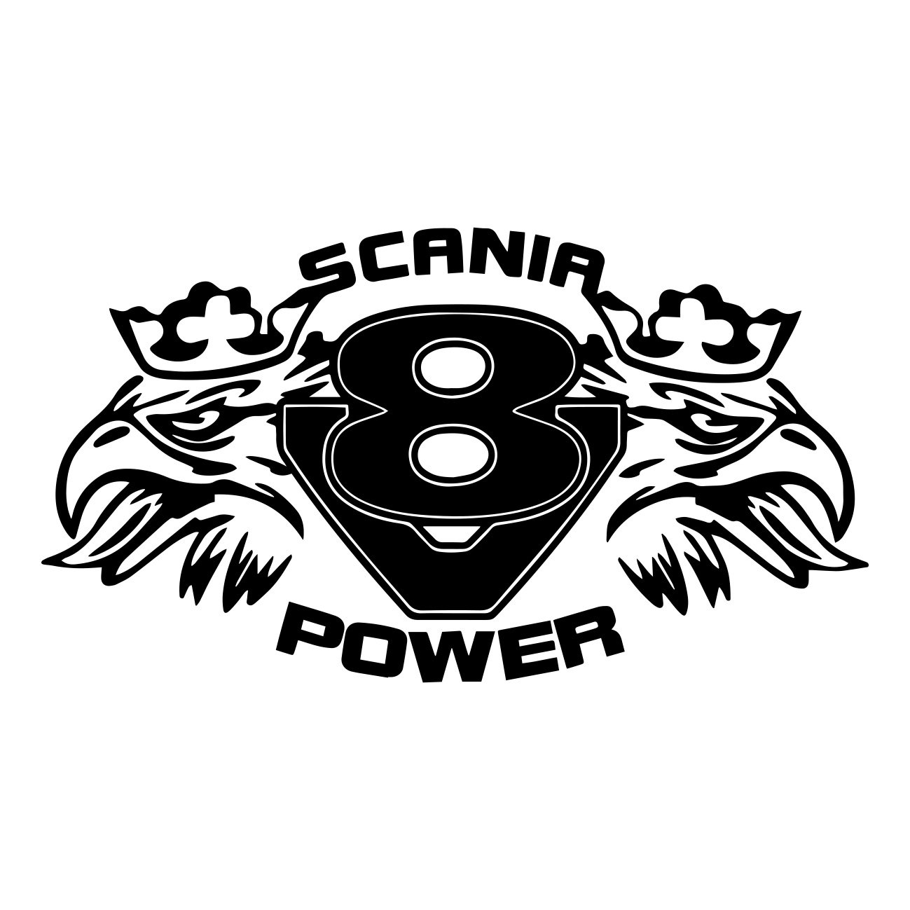 scania power v8