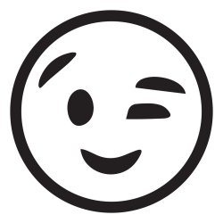 smiley wink