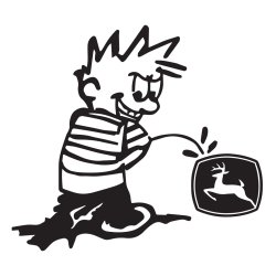 steen pisser paa john deere