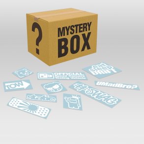 10 stk assorteret stickers - Hvide