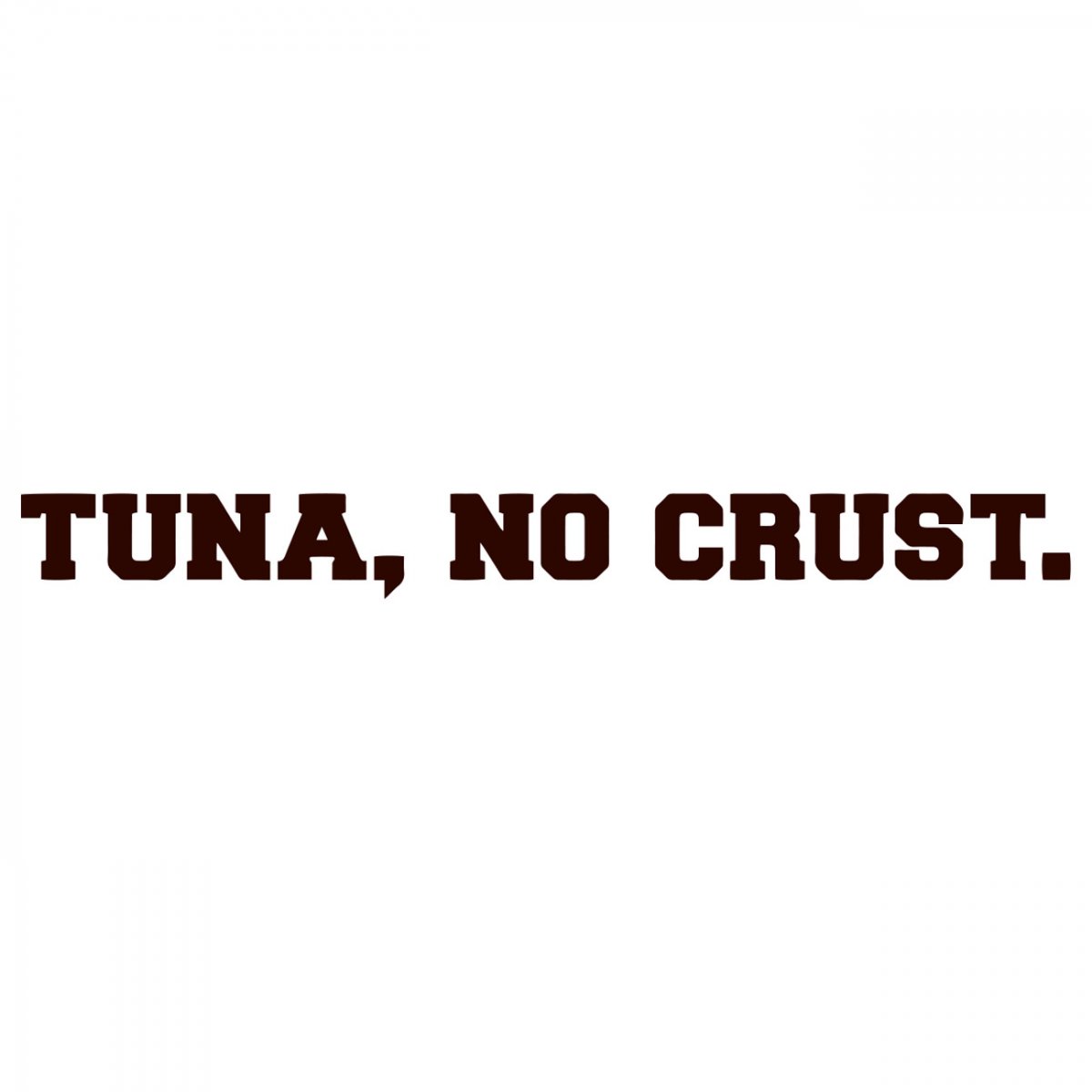 Tuna no crust - Vis alle stickers 